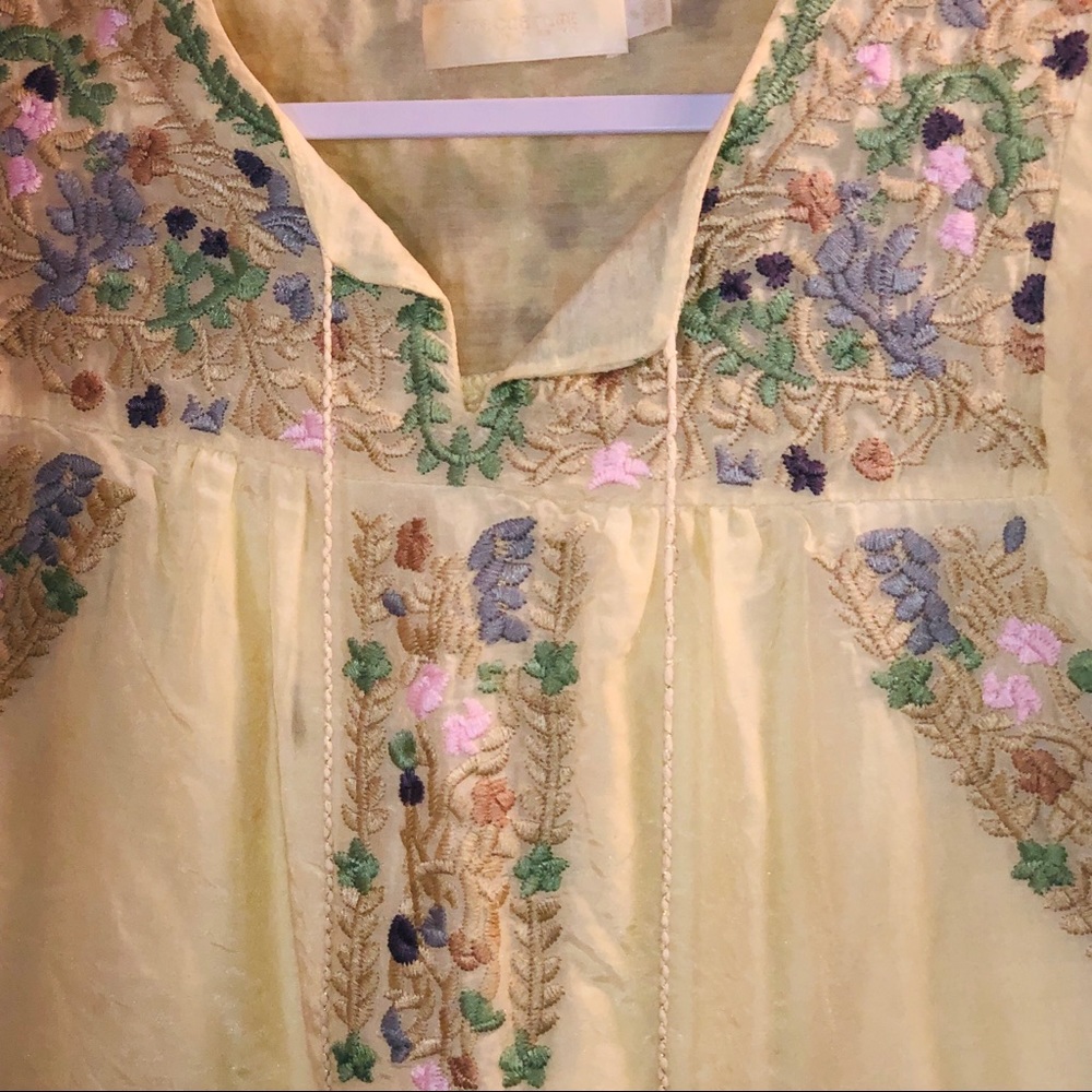 MM Couture by Miss Me floral top with tassels